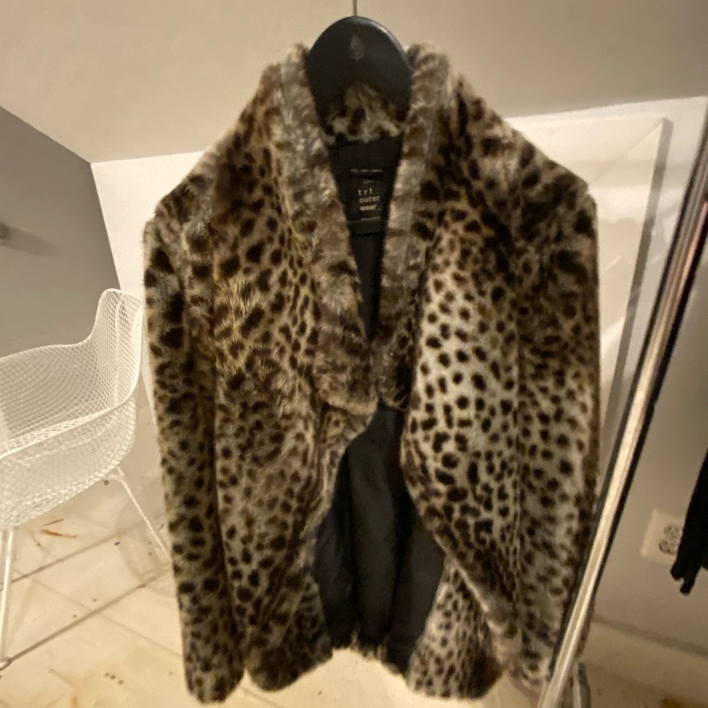 Zara Cheetah Coat